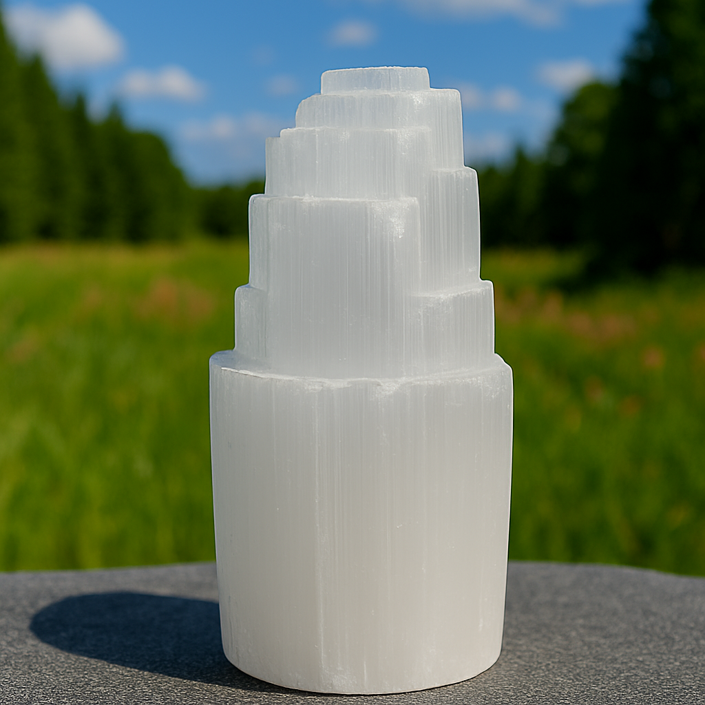 ✨ Torre de Selenite – Luz que Purifica