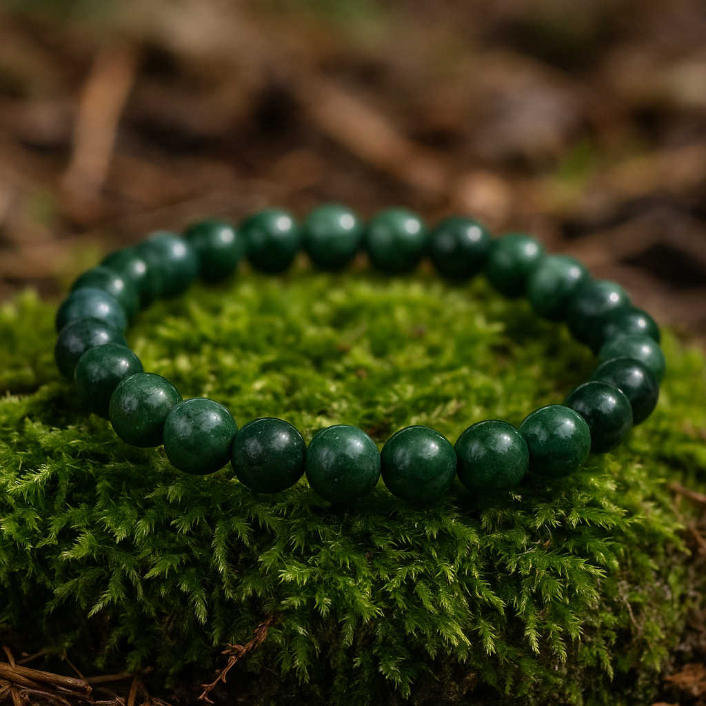 Pulseira de Ágata Musgosa