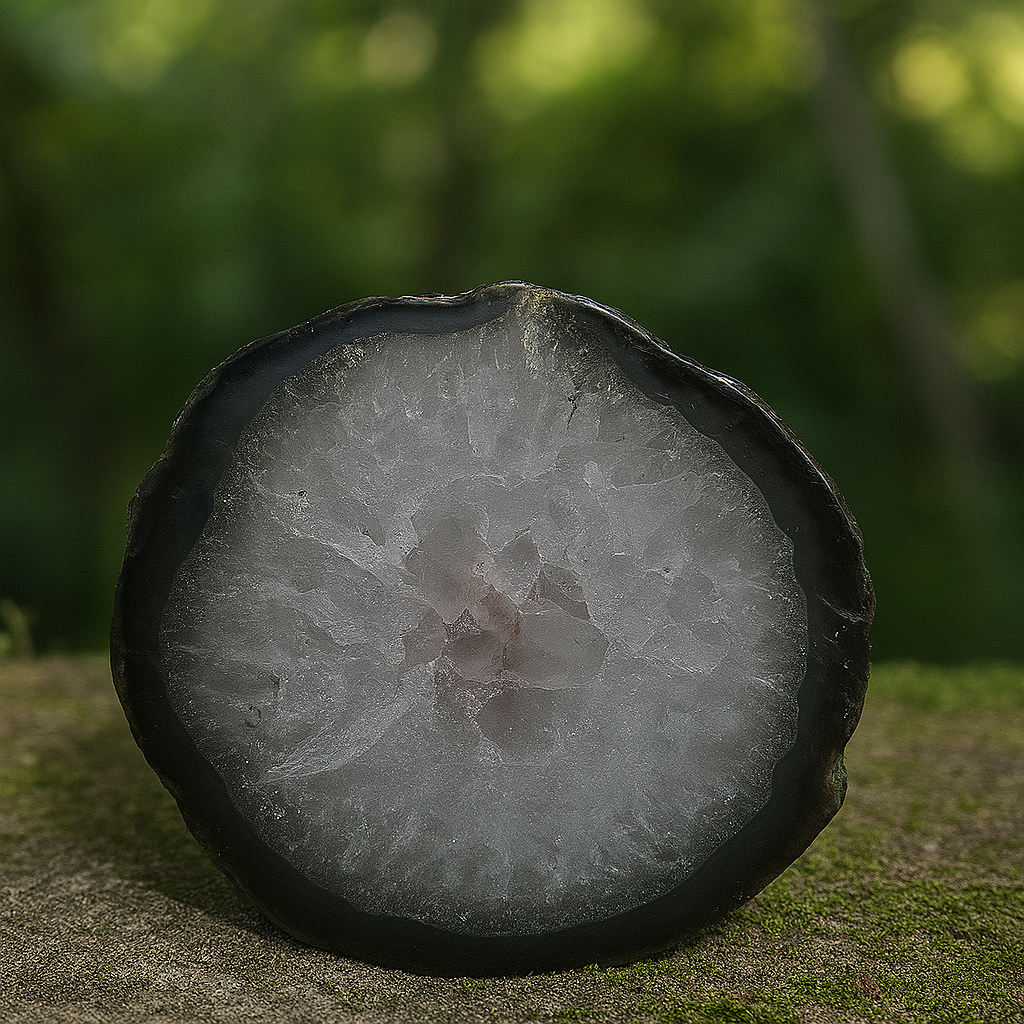 Árvore da Vida – Aventurina Verde e Base de Ágata com Cristal Quartzo