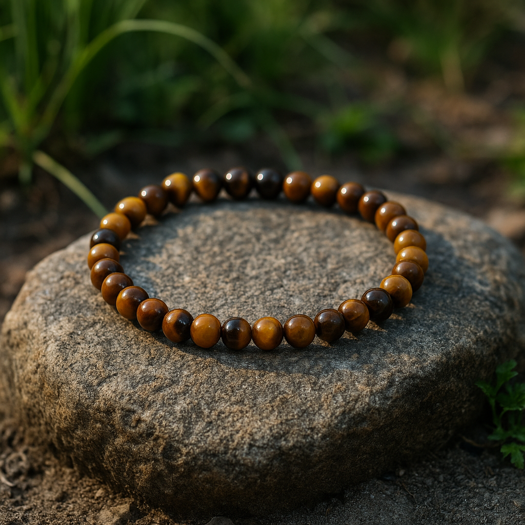 Pulseira de Olho de Tigre – Foco, Força e Proteção